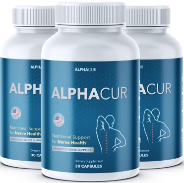 Alphacur nerve supplement 3 bottles